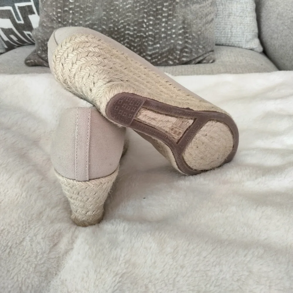 JCrew Canvas Espadrilles Wedges